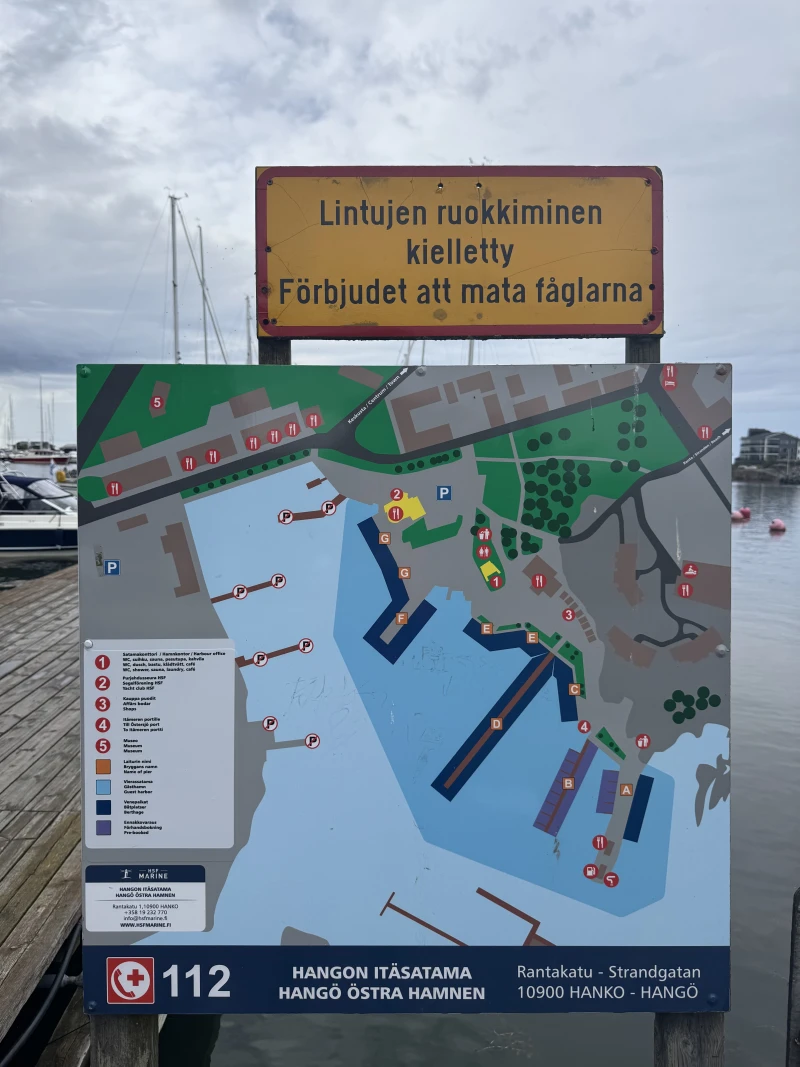 Hanko eastern harbour - фото марины 2
