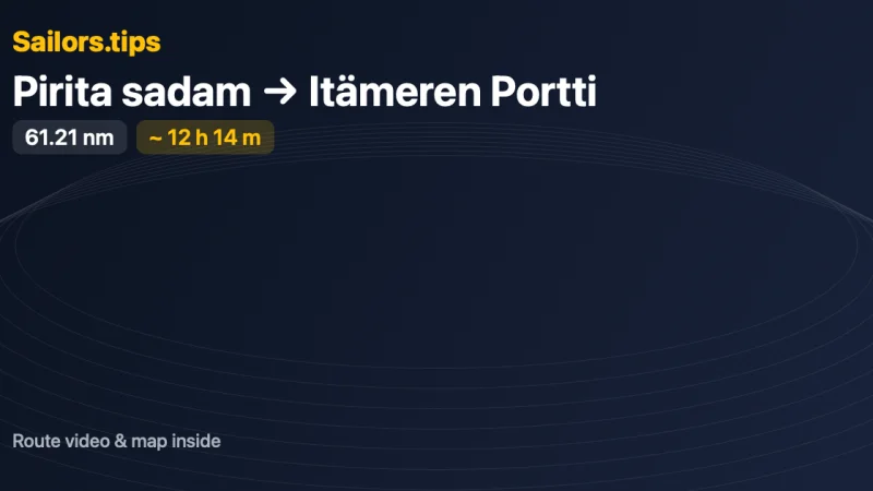 Tallinn — Hanko