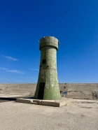 The Green Lighthouse of Punta Riso