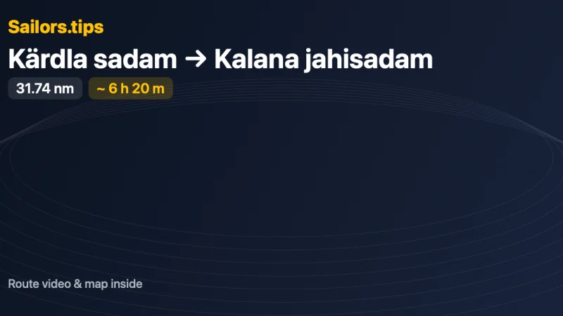Kärdla — Kalana