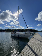 Visitor buoy near Rosala Guest Harbour