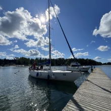 Visitor buoy near Rosala Guest Harbour