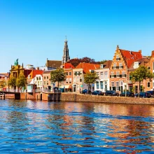 City-managed visitor berths along the River Spaarne