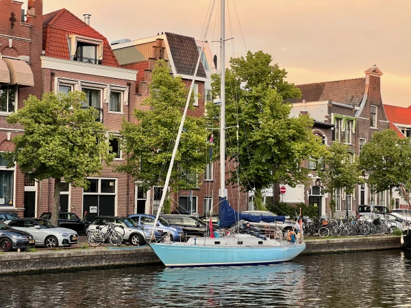 City-managed visitor berths along the River Spaarne - фото марины 4