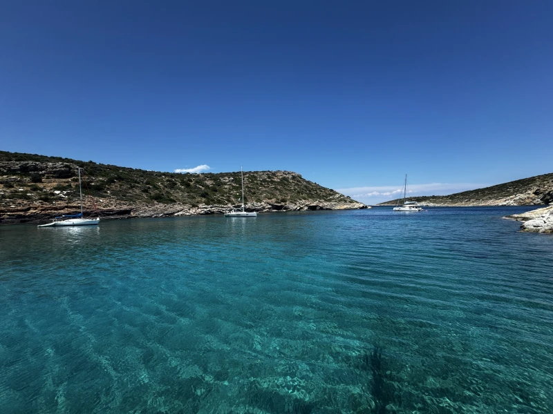 Anchorage near Poros - anchorage photo 2