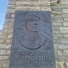 Adam Johann von Kruzenstern Memorial Plaque