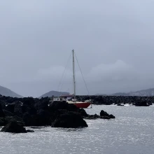 Anchorage near Madalena Port